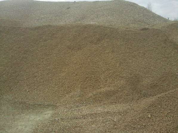 Песок карьерный, сеяный, мытый, строительный, пескогрунт