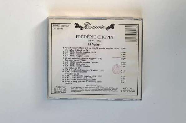 CD Frederic Chopin, 14 Valzer в Тюмени фото 6