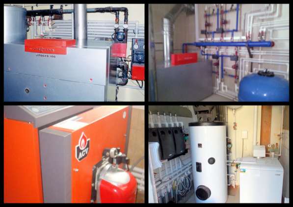 Монтаж систем отопления водоснабжения для коттеджа в Наро-Фоминске фото 5
