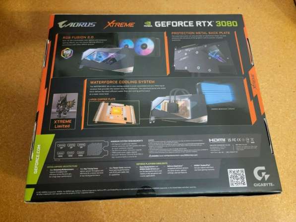 Игровая видеокарта GIGABYTE AORUS GeForce RTX 3080 XTREME в Твери
