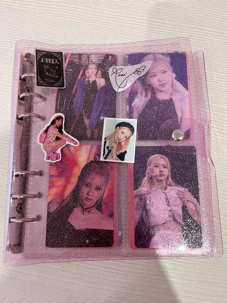 Биндер с кпоп картами