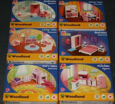 Комплекты кукольной мебели Lalu Woodland в Вольске фото 6