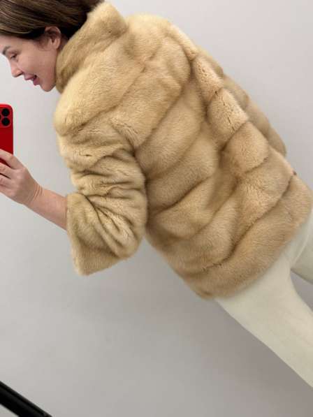 Норковая шуба светлая в Ростове-на-Дону