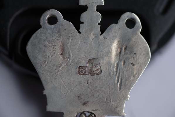 Старинный наградной наперсный крест с украшениями. 1880-е гг в Санкт-Петербурге фото 27