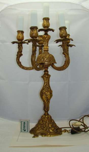 Канделябр лампа пятирожковая (W731) в Москве фото 9