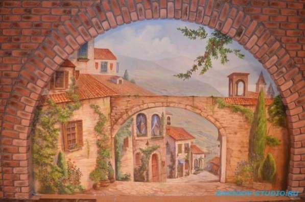 Профессиональная роспись стен, 3D-рисунки в Москве фото 6