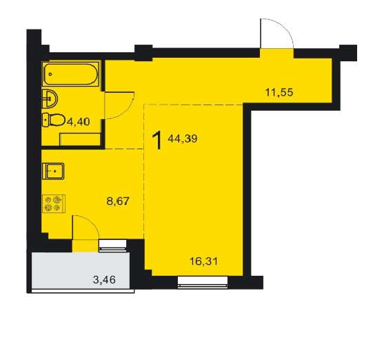 2-квартира, новый дом-сдан! Екатеринбург ул. Круговая 18 в Екатеринбурге фото 12
