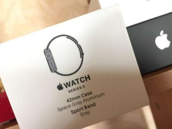 Apple Watch series 3-42 mm Space Gray в Москве фото 6