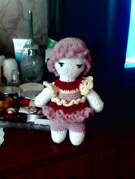 Кукла вязаная игрушка в фото 17