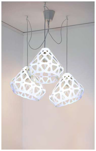 Люстра ZAHA LIGHT белая в Санкт-Петербурге фото 32