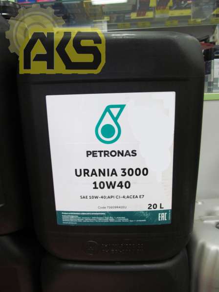 Моторное масло petronas urania 3000 10W40 20L