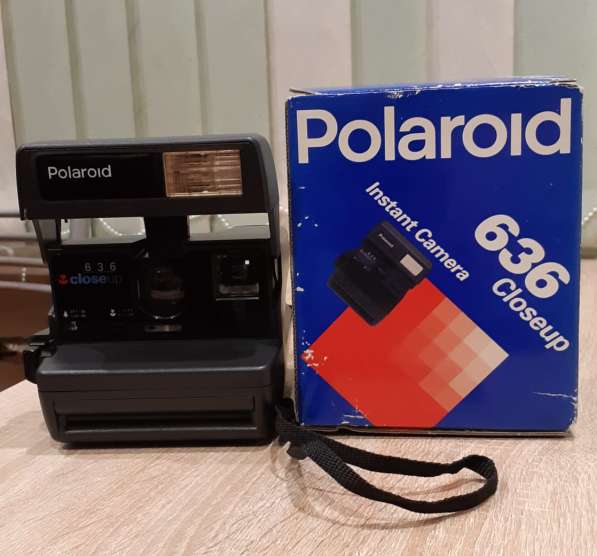 Polaroid 636 closeup