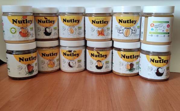 "Nutley" арахисовая паста в асс. 500 гр