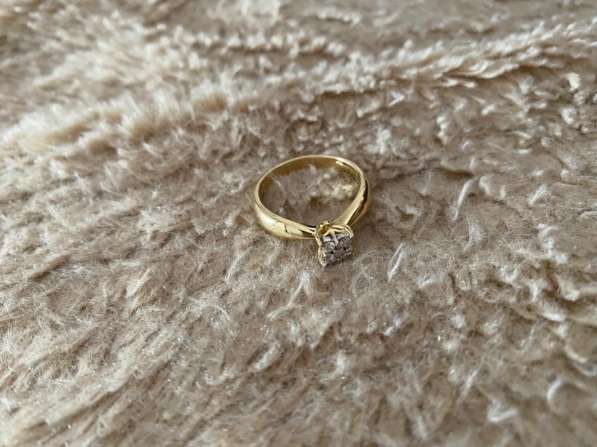 Золотое кольцо с бриллиантами в Владикавказе фото 3