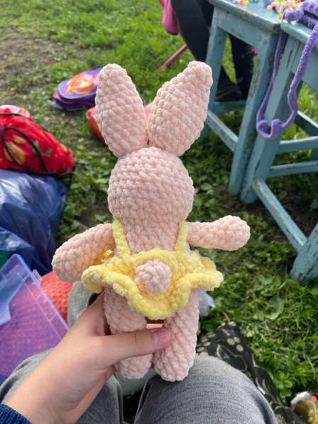 Вязаные зайчики в Дзержинске фото 5