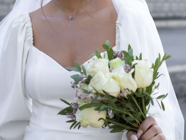 Свадебное платье 44 р в Новосибирске фото 13