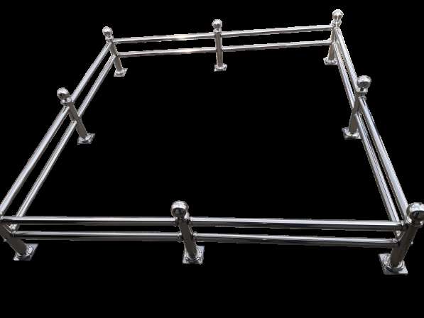 Ограды из нержавеющей стали в Воронеже фото 3