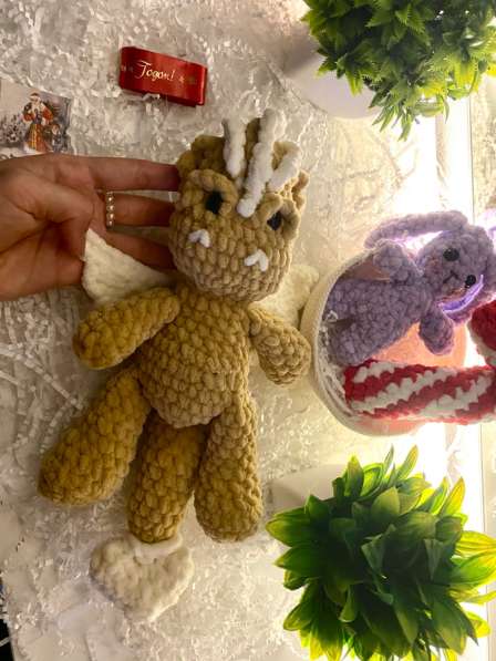 Мягкая игрушка дракон