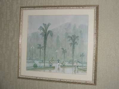 Картина "Дождь в Сочи"