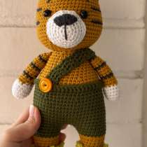 Вязаная игрушка Тигр, в Санкт-Петербурге