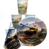 Набор "World of Tanks" бумажная посуда. Все для праздника, в г.Днепропетровск