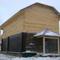 Строительство домов, бань из бревна и бруса, в Костроме