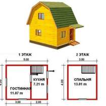 Садовый дом из бруса 4х5 м., в Воткинске