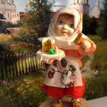 Ватная пасхальная куколка, в Орле