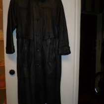 Женское кожаное пальто 48-50 размер, в г.Курган