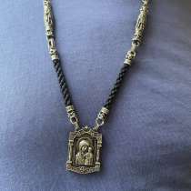 Гайтан на текстильном шнурке с иконой, в Костроме