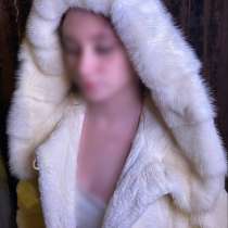 Шуба песец натуральный, в Новосибирске