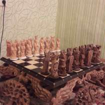 Продам шахматы ручной работы из кедра, в Сочи