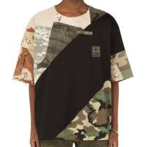 Хлопковая футболка Dolce&Gabbana с камуфляжным рисунком, в г.Itala