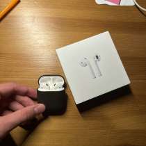 Беспроводные наушники apple airpods 2 с хорошим звуком, в Астрахани