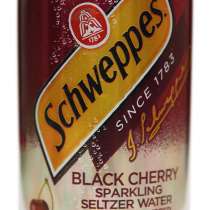 Schweppes Black Cherry(Швэпс Блэк Черри)в жестяной банке,США, в Владивостоке