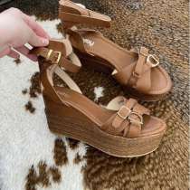 Босоножки женские на танкетке, в Екатеринбурге