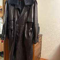 Продать кожаное пальто, в Химках