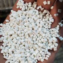 Гранула полипропилена белого цвета вторичная, в Чехове