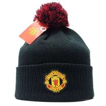Шапка мужская Manchester pompom (черный), в Москве