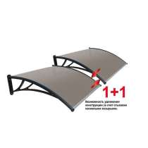 Козырек над входной дверью, в Ессентуках