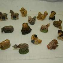 Миниатюры фигурки животных коллекционные 18 шт (W067), в Москве