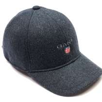 Бейсболка кепка Gant шерстяная (gray), в Москве