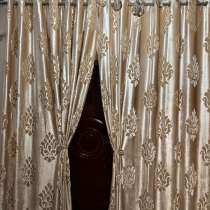 Занавески велюр 2.65 м на 4.20 м б/у, в Грозном