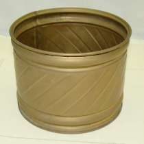Кашпо латунное винтажное (X556), в Москве