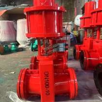 Шланговая задвижка стальная с пневмоприводом 33с617р ру10 ду, в г.Вэньчжоу