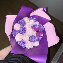 Букет из атласных лент, в Санкт-Петербурге