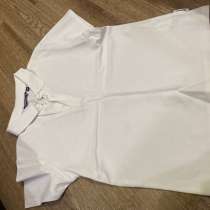 Поло белое детское, в Сургуте