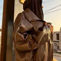 Бомбер кожаный, в Махачкале